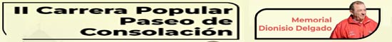 II CARRERA POPULAR PASEO DE CONSOLACIN - MEMORIAL DIONISIO DELGDO MNDEZ